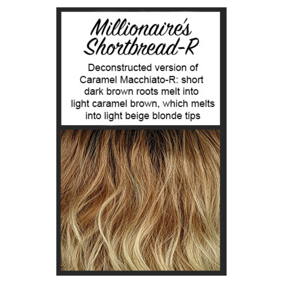 Ambrose 10 Inch Wig - Millionaire's Shortbread Rooted