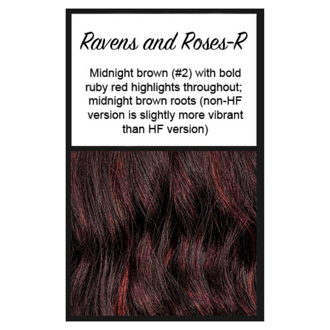 Ambrose 18 Inch Wig - Ravens and Roses Rooted