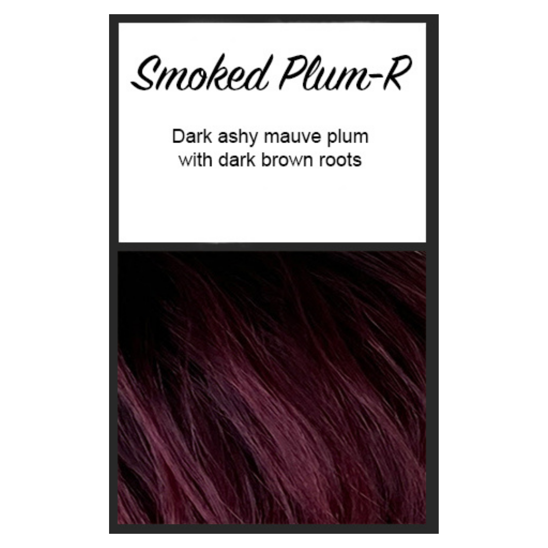 Ainsley Wig - Smoked Plum Rooted