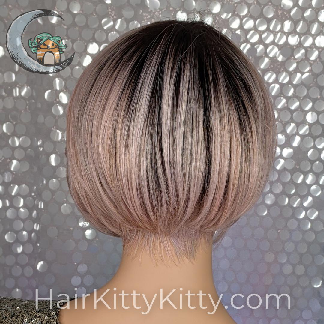 Piper Wig - Rose Blush Rooted-HairKittyKitty-Piper | Rose Blush Rooted | CysterWigs Heat Friendly Synthetic Wig-2020, All, Average, Bob, cool, Crown Filler, CWL, Favorites, Fringe: 10", Has Permatease, Heart + Inverted Triangle, Heat-Friendly Synthetic, Nape <2", Natural Density, New Releases, Oval + Diamond, Overall Length: 10", Piper, Popular, Rose Blush Rooted, Round, Square, Standard Wig, Straight, Triangle + Pear, Weight: 3 oz, Wigs, zodiac-aries, zodiac-capricorn, zodiac-sagittarius, zodia