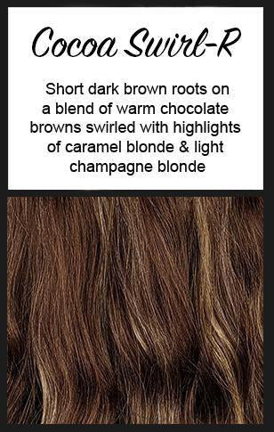 Cocoa Swirl Rooted | Hair Colors-HairKittyKitty.com-CysterWigs-Wigs-Toppers-Wear_comfort_meets_cute