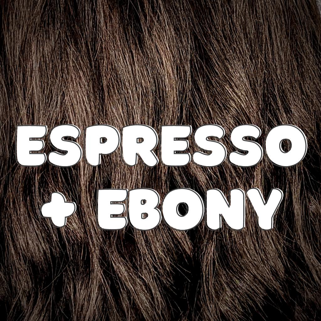 Espresso and Ebony | Shop Wigs and Toppers in Similar Hair Colors-HairKittyKitty.com-CysterWigs-Wigs-Toppers-Wear_comfort_meets_cute