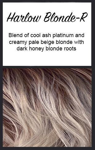 Harlow Blonde Rooted | Hair Colors-HairKittyKitty.com-CysterWigs-Wigs-Toppers-Wear_comfort_meets_cute