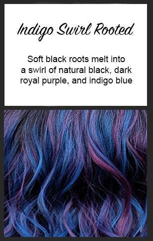 Indigo Swirl Rooted | Hair Colors-HairKittyKitty.com-CysterWigs-Wigs-Toppers-Wear_comfort_meets_cute