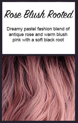 Rose Blush Rooted | Hair Colors-HairKittyKitty.com-CysterWigs-Wigs-Toppers-Wear_comfort_meets_cute
