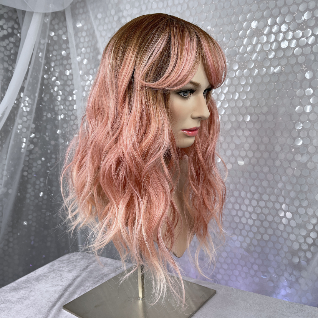 Ambrose 18 Inch Wig - Strawberry Shake Rooted
