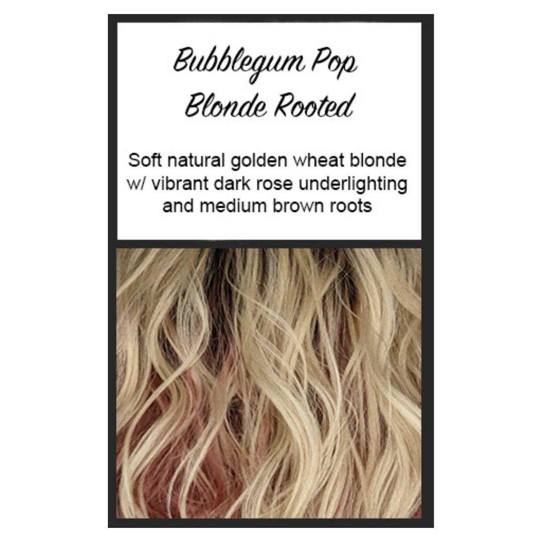 Ambrose 18 Inch Wig - Bubblegum Pop Blonde Rooted