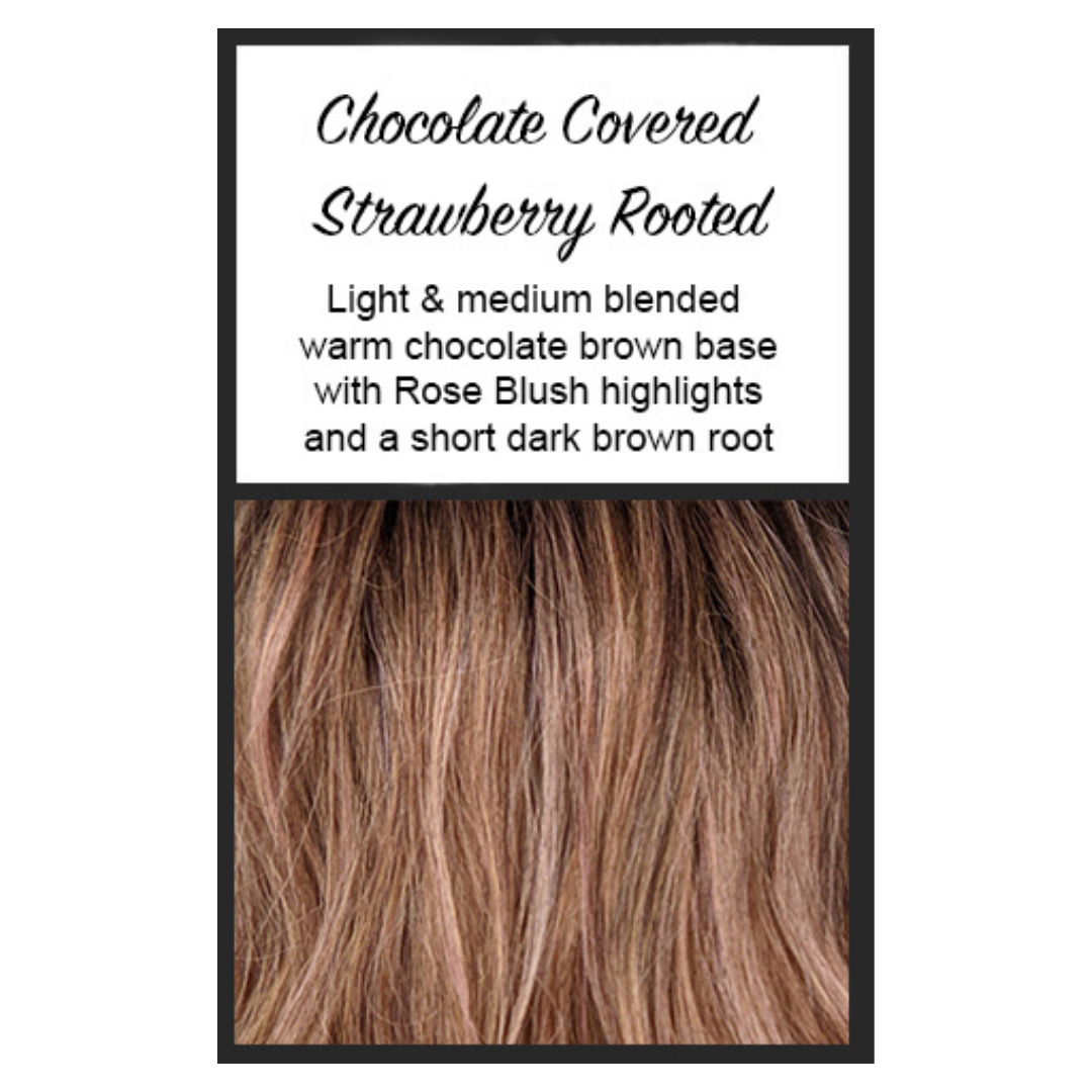 Ambrose 18 Inch Wig - Chocolate Covered Strawberry Rooted