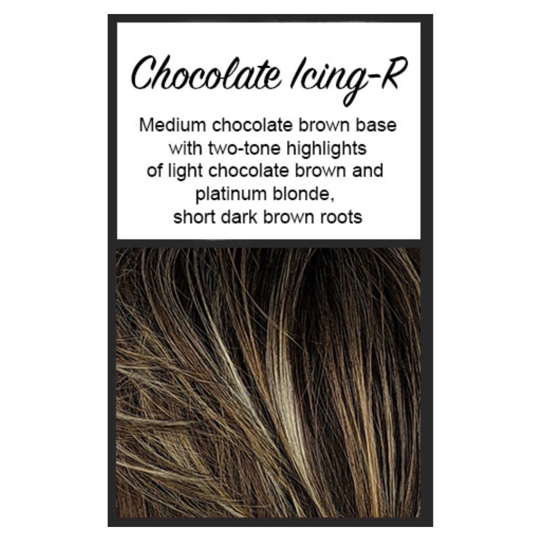 Ainsley Wig - Chocolate Icing Rooted