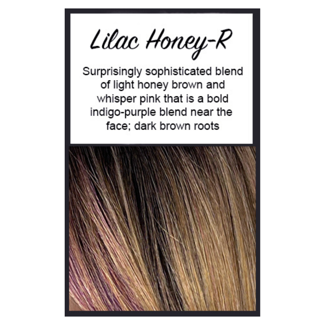 Ambrose Wig - Lilac Honey Rooted