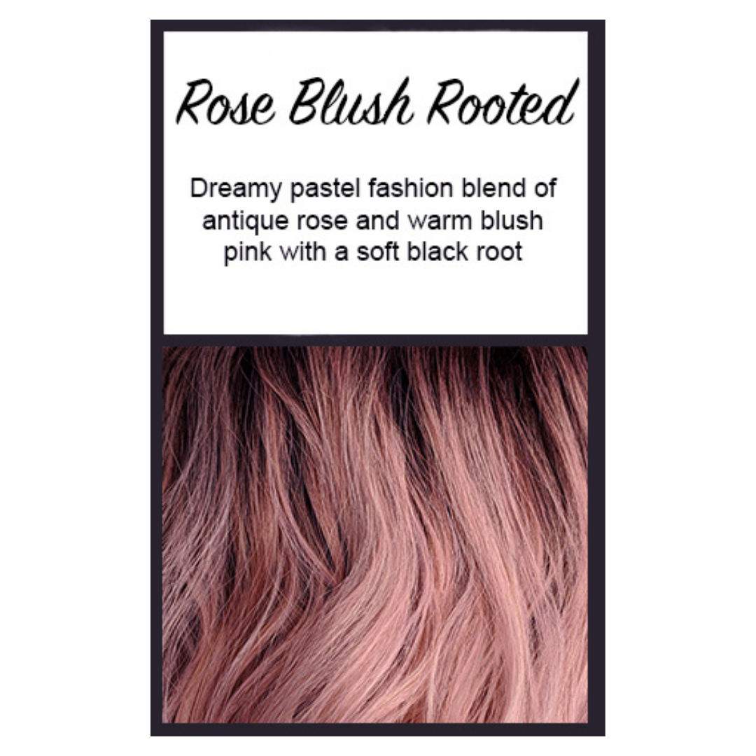 Ambrose 10 Inch Wig - Rose Blush Rooted