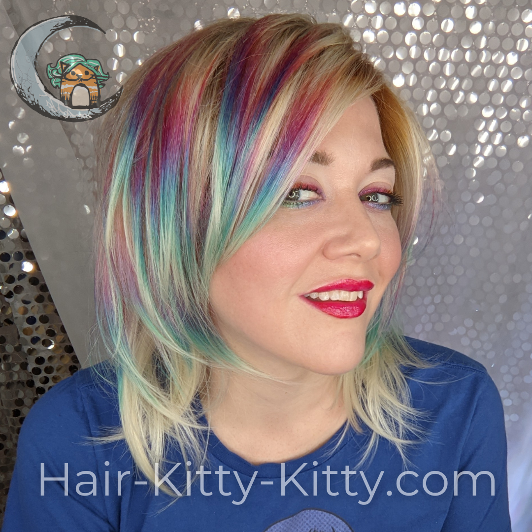 Grayson Wig - Holographic Blonde Rooted