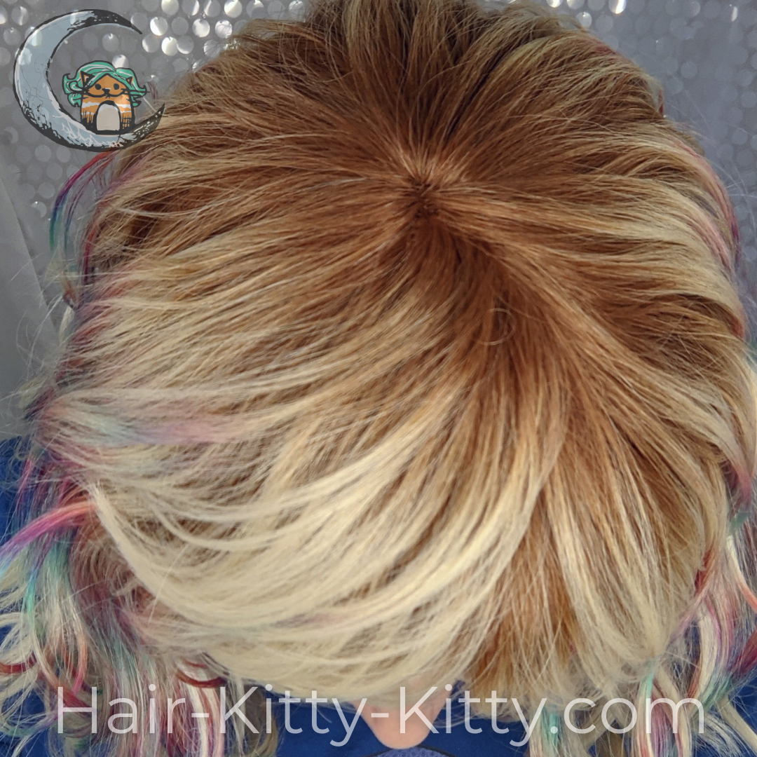 Ambrose Wig - Holographic Blonde Rooted (Special Edition)