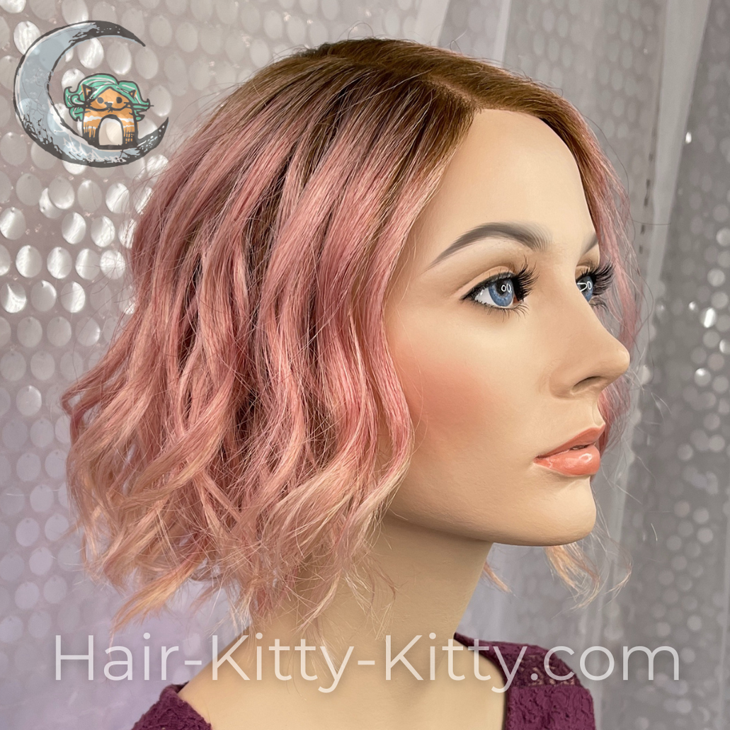 Faith Mono Wig Strawberry Shake Rooted Wigs Forever Wigs