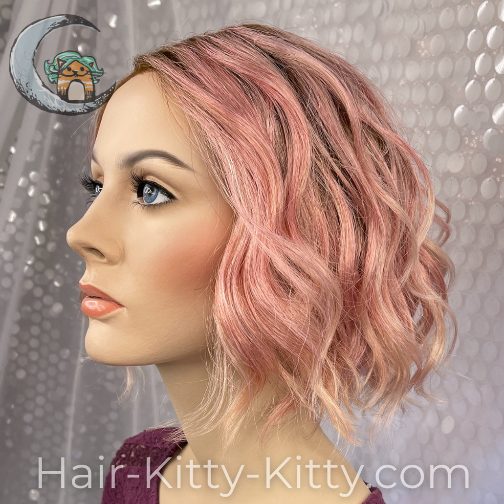 Faith Mono Wig Strawberry Shake Rooted Wigs Forever Wigs