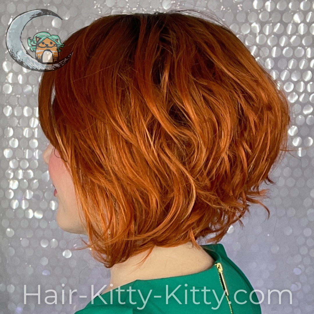Charisma Wig - Molten Copper Rooted