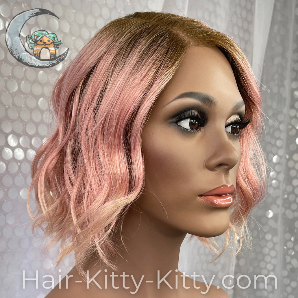 Faith Mono Wig Strawberry Shake Rooted Wigs Forever Wigs