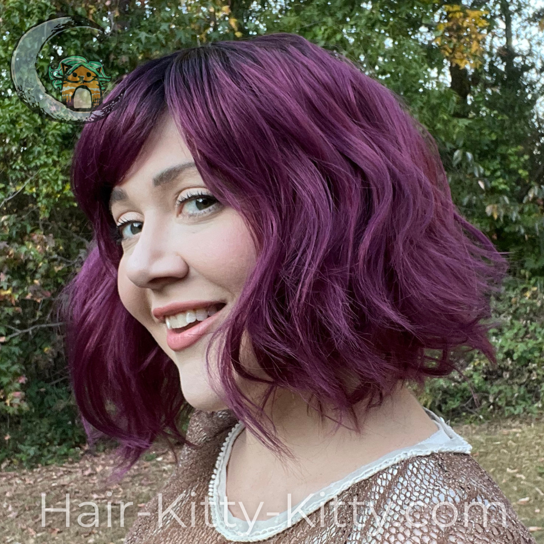 Ambrose 10 Inch Wig - Smoked Plum Rooted