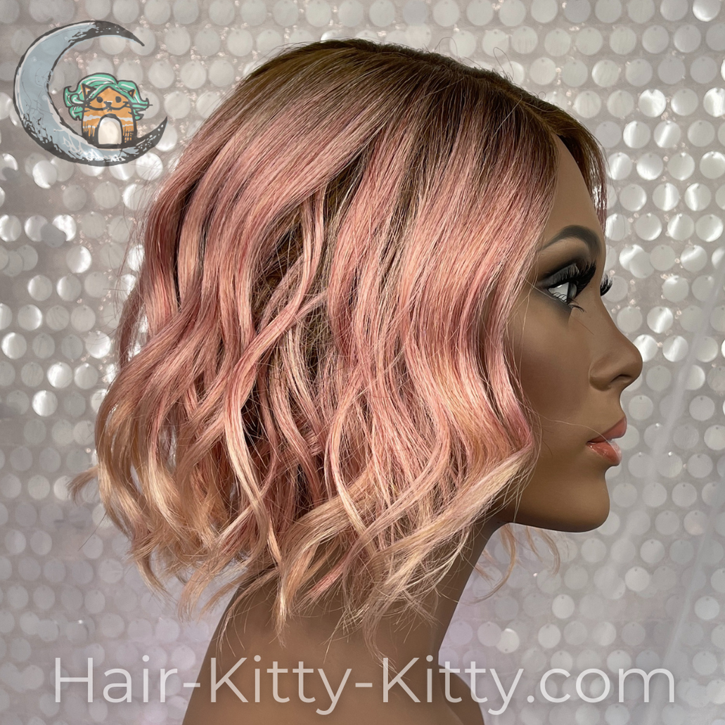 Faith Mono Wig Strawberry Shake Rooted Wigs Forever Wigs