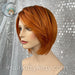 Ainsley Wig - Molten Copper Rooted-Machine Made Wefted Wig-CysterWigs Limited-Molten Copper Rooted-Ainsley | Molten Copper Rooted | CysterWigs Limited HF Full Wig-2021, Ainsley, All, Average, Bob, Crown Filler, CWL, Eligible, Fashion, Fringe: 7", Glam, Has Permatease, Heart + Inverted Triangle, Heat-Friendly Synthetic, Molten Copper Rooted, Nape 3 - 4", Oval + Diamond, Overall Length: 13", Round, Shag, Square, Standard Wig, Straight, Triangle + Pear, warm, Weight: 4 oz, Wigs, zodiac-aries, zodia