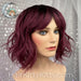 Ambrose 10 Inch Wig - Smoked Plum Rooted-Machine Made Wefted Wig-CysterWigs Limited-Smoked Plum Rooted-Ambrose 10 Inch | Smoked Plum Rooted | CysterWigs Limited Heat Friendly Synthetic Wig-"Fringe: 4 inches, 2022, All, Ambrose, Average, Bob, CWL, Favorites, fringe, Heart + Inverted Triangle, Heat-Friendly Synthetic, Nape 3 - 4"", Nape: 3.5 inches, New Releases, no permatease, Oval + Diamond, Overall Length: 10 inches, Popular, Round, Side: 10 inches, Smoked Plum Rooted, Standard Wig, Triangle + 