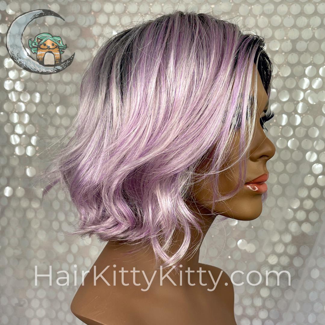 Anya Wig - Moonlit Orchid Rooted-Premium Open Capped Wigs-Wigs Forever-Moonlit Orchid Rooted-Anya | Moonlit Orchid Rooted | Wigs Forever Synthetic | Open Cap-2020, 2A, All, Anya, Average-Large, balanced, Bob, Crown Filler, Favorites, Fringe: 9", Has Permatease, Heart + Inverted Triangle, Medical, Moonlit Orchid Rooted, Nape 3 - 4", Natural Curls, Natural Density, Oval + Diamond, Overall Length: 12.5", Popular, Round, Square, Standard Wig, Synthetic (Non-HF), Wavy, Weight: 4 oz, WF, Wigs, zodiac-