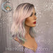 Bardot Wig - Paradise Pink Rooted-Machine Made Wefted Wig-CysterWigs Limited-Paradise Pink Rooted-Bardot | Paradise Pink Rooted | CysterWigs Limited HF Full Wig-2019, 2A, All, All Wigs, Bardot, Beachy, cool, Crown Filler, CWL, Fashion, Favorites, Fringe: 12", Glam, Has Permatease, Heart + Inverted Triangle, Heat-Friendly, intense, Nape 10 - 12", New Releases, Oblong + Rectangle, Oval + Diamond, Overall Length: 18", Paradise Pink Rooted, Popular, Round, Shattered, Square, Standard Wig, Synthetic,