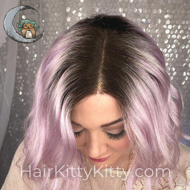 Beckett Monofilament Wig - Moonlit Orchid Rooted-Monofilament Left Part + Lace Front-Wigs Forever-Moonlit Orchid Rooted-Beckett | Moonlit Orchid Rooted | Monofilament Part Lace Front Wig-2022, All, Average, Beachy, Beckett, cool, Fringe: 9", Heart + Inverted Triangle, Lace Front, Lace Part, Medical, Moonlit Orchid Rooted, Nape 4 - 6", Natural Density, No Permatease, Oval + Diamond, Overall Length: 14", Round, Square, Synthetic (Non-HF), Wavy, Weight: 4 oz, WF, Wigs, zodiac-aquarius, zodiac-aries