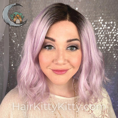 Beckett Monofilament Wig - Moonlit Orchid Rooted-Monofilament Left Part + Lace Front-Wigs Forever-Moonlit Orchid Rooted-Beckett | Moonlit Orchid Rooted | Monofilament Part Lace Front Wig-2022, All, Average, Beachy, Beckett, cool, Fringe: 9", Heart + Inverted Triangle, Lace Front, Lace Part, Medical, Moonlit Orchid Rooted, Nape 4 - 6", Natural Density, No Permatease, Oval + Diamond, Overall Length: 14", Round, Square, Synthetic (Non-HF), Wavy, Weight: 4 oz, WF, Wigs, zodiac-aquarius, zodiac-aries