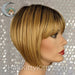 Honor Wig - Caramel Macchiato Rooted-Machine Made Wefted Wig-CysterWigs Limited-Caramel Macchiato Rooted-Honor | Caramel Macchiato Rooted | CysterWigs Limited HF Full Wig-All, Bob, Caramel Macchiato Rooted, Crown Filler, CWL, Fashion, Fringe, Fringe: 4", Has Permatease, Heart + Inverted Triangle, Heat-Friendly Synthetic, Honor, Nape <2", Natural Density, Oval + Diamond, Overall Length: 11", Square, Standard Wig, Straight, warm, Weight: 3 oz, Wigs, zodiac-aries, zodiac-capricorn, zodiac-leo, zodi
