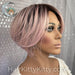 Piper Wig - Rose Blush Rooted-CysterWigs Limited-Rose Blush Rooted-Piper | Rose Blush Rooted | CysterWigs Heat Friendly Synthetic Wig-2020, All, Average, Bob, cool, Crown Filler, CWL, Favorites, Fringe: 10", Has Permatease, Heart + Inverted Triangle, Heat-Friendly Synthetic, Nape <2", Natural Density, Oval + Diamond, Overall Length: 10", Piper, Popular, Rose Blush Rooted, Round, Square, Standard Wig, Straight, Triangle + Pear, Weight: 3 oz, Wigs, zodiac-aries, zodiac-capricorn, zodiac-sagittariu