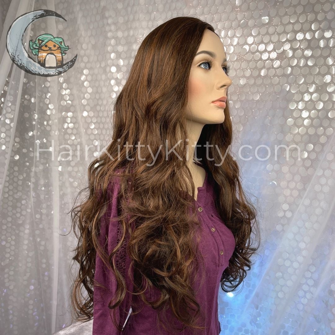 Trinity Ginger Snap 30 inches Lace Front Wig Mono Part